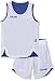 Spalding Doubleface Kids Set, Conjunto reversible camiseta y pantalones de baloncesto para...