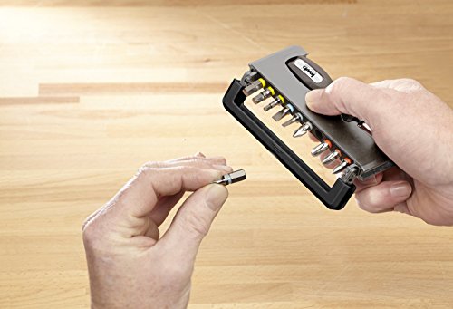Kwb Mobile Bit Box - 12 Pc. Incl. Supporto Di Bit E Maniglia - 12