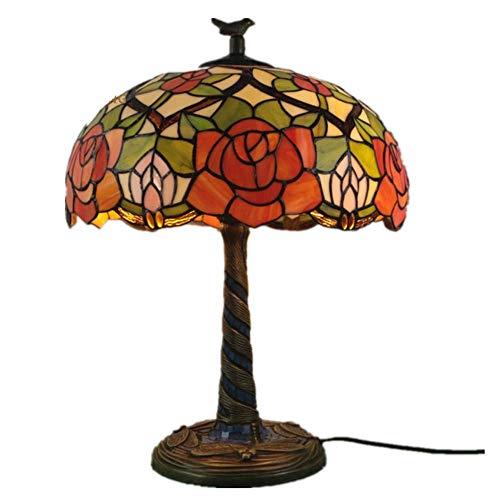Lampe de chevet à abat-jour multicolore E27 pour ambiance cocooning de chambre