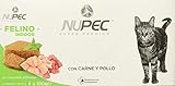 Nupec Alimento Húmedo, Felino Indoor, Blanco con Verde