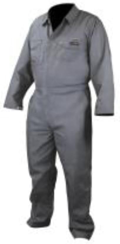 FRCA-001 Cotton/Nylon FR Coverall - Gray - Size XL