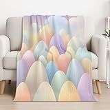 Generisch Bequem Leicht Tagesdecke - Illustration Weich Cartoon Wald Extra Flauschig Decke, Weiche Kuscheldecke für Kinder und Sofa, majestätische Dekoration 150cm x 200cm,Mehrfarbig