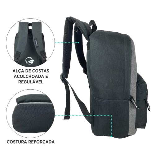 Mochila Juvenil Kailua Poliéster Cobra D'água CDM102U09