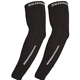 Zensah Reflective Compression Arm Sleeves - Reflective Cycling Arm Warmers, Night Running Arm Sleeves