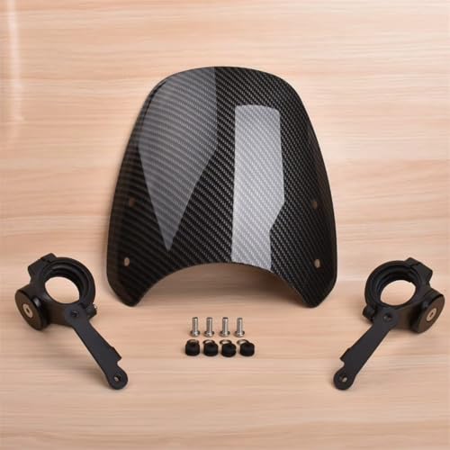 Kompatibel Mit Triumph Für Bonneville Für Bobber 2017–2025 2024, Motorrad-Windschutzscheibe, Windschutz, Luftabweiser, Motor