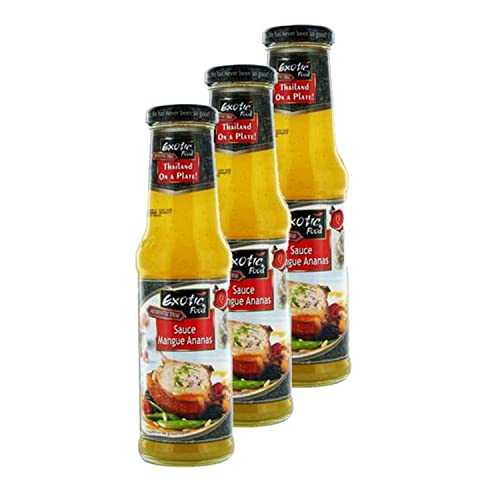 Lot 3x Sauce ananas-mangue - Bouteille 250ml Cover