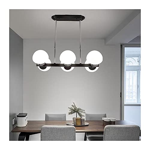 Luminaire suspendu industriel chic noir mat 90x43x58cm de salon