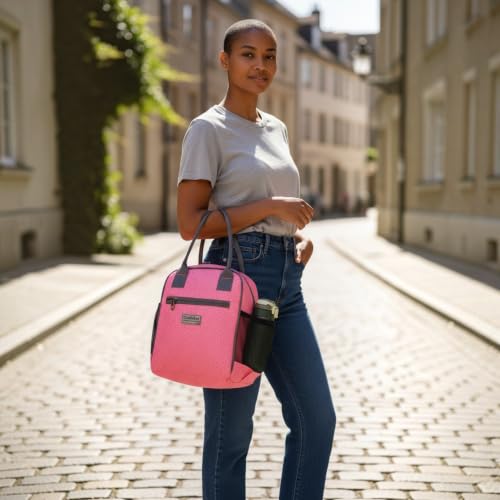 Image of Outrider Polyester Jumbo Lunch Bag,Lunch Bag for Office Men, Women and Kids, Quality Tiffin Bag for School, Picnic, Work, Carry Bag for Lunch Box, 12 litres,