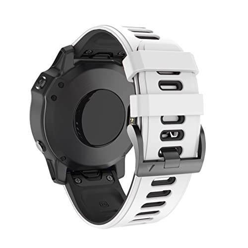 Bracelet Garmin Fenix 7X 26mm montre Fenix 6X Pro 5X Easyfit silicone agate dégagement rapide