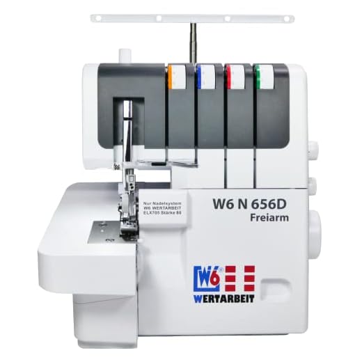 W6 Nähmaschine N 656D Freiarm Overlock