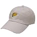 City Hunter C104 Taco Emoji Cotton Baseball Cap Dad Hats 15 Colors (White)