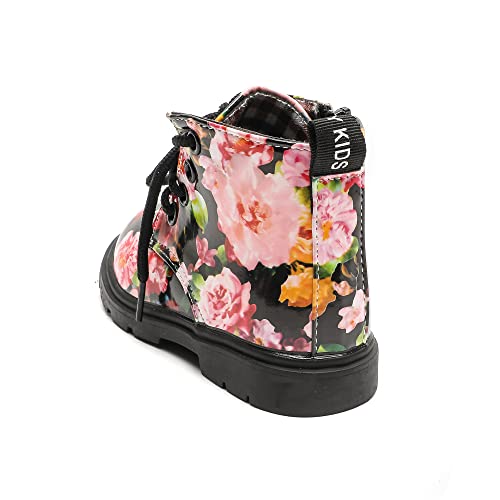Komfyea Toddler Boots Boy's Girl's Cute Ankle Side Zipper Combat Boots #TOP2