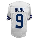 Tony ROMO Jersey White Dallas | Unisex Adult Sizes S-5XL Unsigned Custom Sewn Stitched