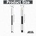 4pcs Artist Blending Sponge Pen Dual Tip Reusable Drawing Art Soft Oil Pastel Blending Tools Washable Sketch Rubbing Sponge Brush for Artist Professional Sketch Drawing Blending Lightening & Highlight