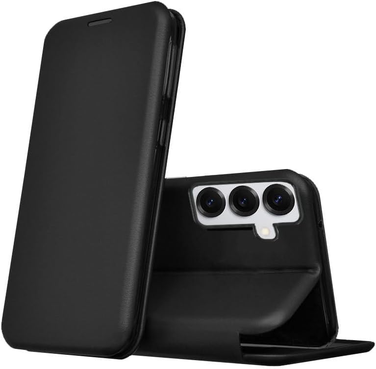 Cool Flip Cover Case for Samsung S921 Galaxy S24 / S25 Elegance Black