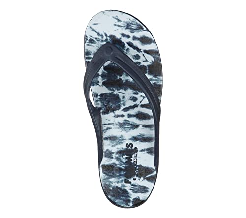 Skechers Bay Breeze Sunset Dreams Womens Shoes Size 8, Color: Navy