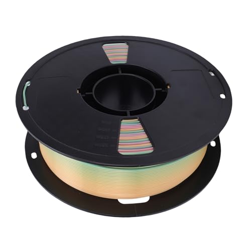 Filamento PLA 1.75 mm multicolor sedoso material de 1 kg para impresión 3D 7