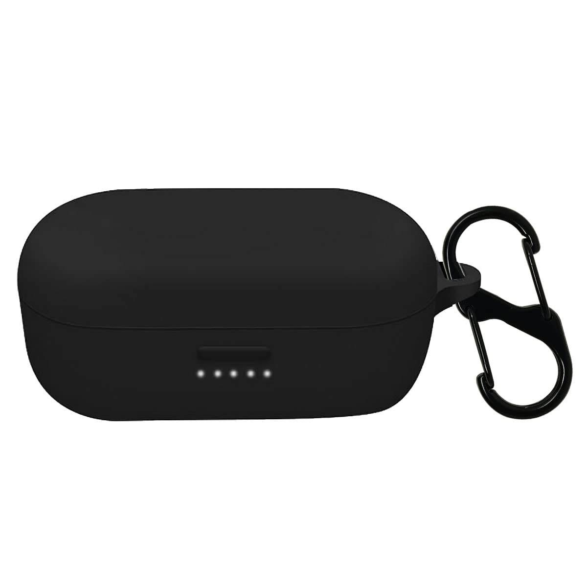 KACA Protective Shockproof Silicone Cover Case with Buckle Compatible with Bose QuietComfort Earbuds (Black) KACA Protective Shockproof Silicone Cover Case with Buckle Compatible with Bose QuietComfort Earbuds (Black)