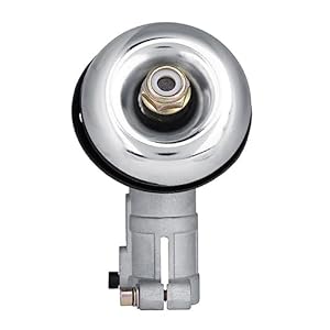 Qomcsrl 26 mm Tondeuse à 9 Dents Tête de Travail Tondeuse à Tige Ronde Têtes D'Engrenage Remplacées