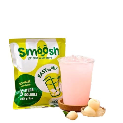 สมูซ Instant Lychee Juice Powder Mix - Makes 5 Liters