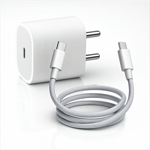 Image of Original 20W Iphonee PD 3.0 Superfast Charger Compatible With iphone /17 /17 Air /17 Pro /17 Pro Max /iPhone16 /16 Plus /16 Pro /16 Pro Max /15 /14 /13 /12 /11 Series With USB-C Fast Charging Adapter With Cable