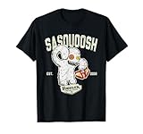 sasquoosh white budgie fuggler college sports maglietta