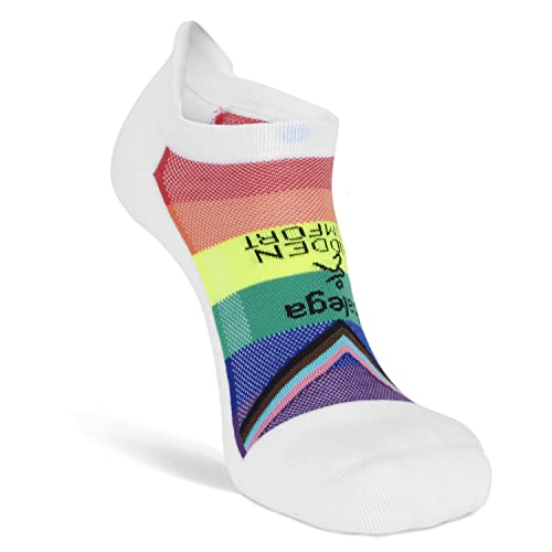 Balega Standard Hidden Comfort Performance Rainbow No Show Athletic Running Socks (1 Pair), Medium - Thumbnail 2