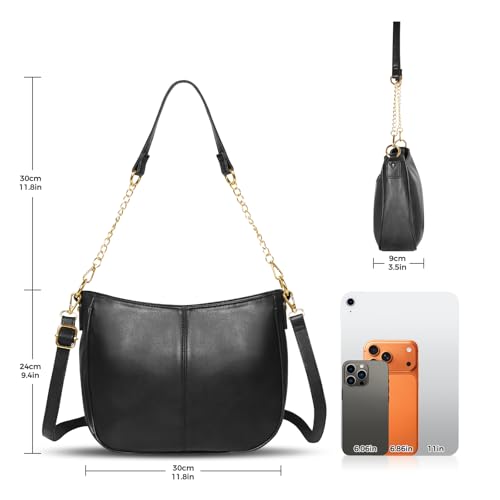 Image of Shoulder Bag for Women, Faux Leather Women's Shoulder Handbags, Fashionable Tote Purses for Women