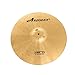 Arborea Cymbal Pack for Drum 8 pcs Super Polishing Cymbals Set Brilliant Gold Hero Series Include 14