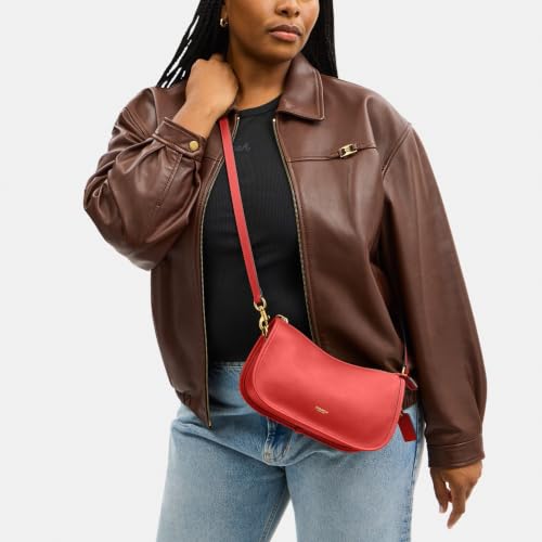 Image of Coach Women's Natural Grain Leather Waverly Bag