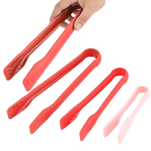 3PCS Silicone Kitchen Tongs Set
