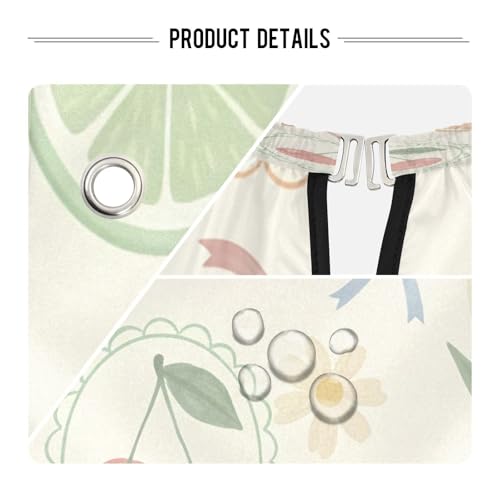 Capa para cortar cabello impermeable floral con cierre ajustable miniatura 4