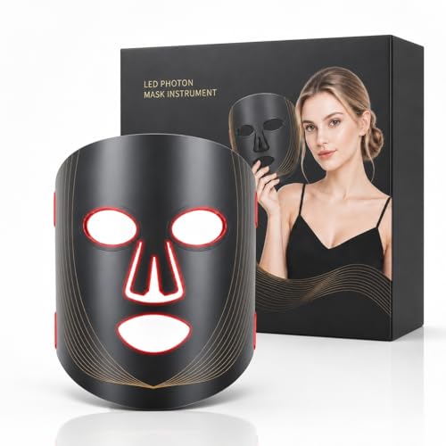 FSA Eligible Items List HSA Eligible Hsaiiae LED Red Light Therapy for Face Gentle Heating 4 Modes LED Red Light Therapy Mask with 850nm Near Infrared
