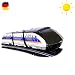 HSP Himoto Solar-Kit Elektrische Eisenbahn Zug pädagogisches Konstruktion Set mit Solar Wissenschaft Experimentieren, Antrieb durch Sonnenlicht
