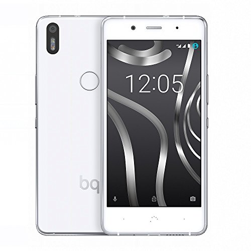 REY Funda Carcasa Gel Transparente para BQ AQUARIS X5 Plus, Ultra Fina 0,33mm, Silicona TPU de Alta Resistencia y Flexibilidad