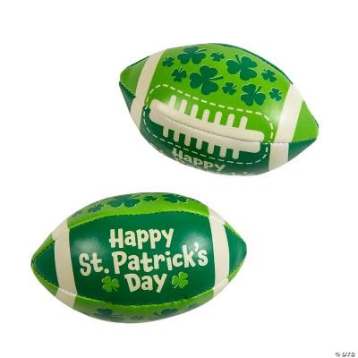 Fun Express Mini St. Patrick’s Day Footballs – 12 Pieces
