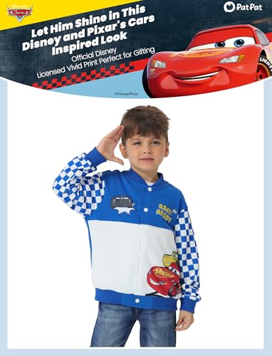 Image of Disney Marvel Bomber Jacket Spider Man Toy Story Cars Varsity Cardigan2-13Y