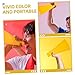 WOONEKY 2pcs Cheer Megaphones Handles for Sports Events Party Blowers Noise Makers Bright Design