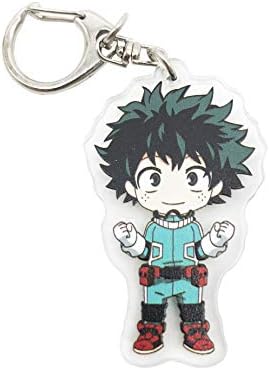 Yvetel My Hero Academia Anime(Boku no Hero Academia) Manga Acrylic Keychain Izuku Midoriya,Katsuki Bakugo,Shoto Todoroki (Izuku Midoriya)