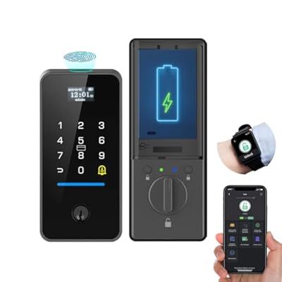 eLinkSmart Fingerprint Keyless Entry Door Lock ...