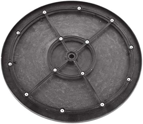 SAMYO Heavy Duty 360A Rotating Swivel Steel Ball Bearings Stand For Big Screen Tv Monitor/Turntable/Lazy Susan 10 Inches Black