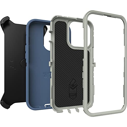 OtterBox DEFENDER SERIES SCREENLESS Case Case for iPhone 13 Pro (ONLY) - FORT BLUE - Image 4