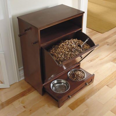 Pet Feeder Station - Espresso - Grandin Road