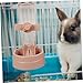 POPETPOP 1set Hanging Automatic Pet Water Dispenser for Cats for Easy Observation Prevents Spills Safe and Material