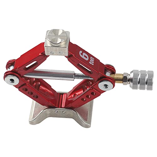 HIRCQOO 1/10 RC Decorations Accessories Metal Adjustable Jack Tool Compatible with Traxxas TRX-4 Tamiya CC01 Axial SCX10 D90 Redcat HSP 90046 D110 1/10 RC Crawler Car - Thumbnail 5