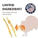 Afreschi Turkey Tendon for Dogs, Dog Treats for Signature Series, All Natural Human Grade Puppy Chew, Turkey Sourced from USA, Hypoallergenic, Rawhide Alternative, 2 Units/Pack Bone (Medium)
