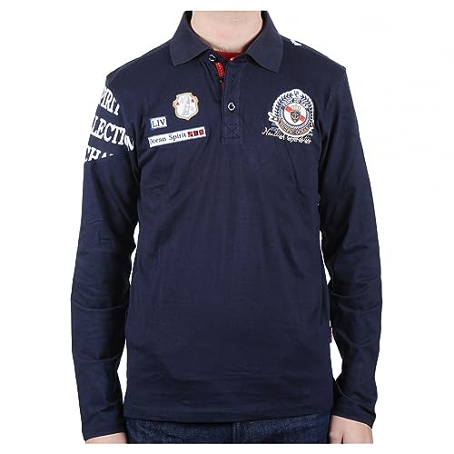 Vent du cap Poloshirt Ecalank/3-8/Df Marine 3 Jahre (98 cm)