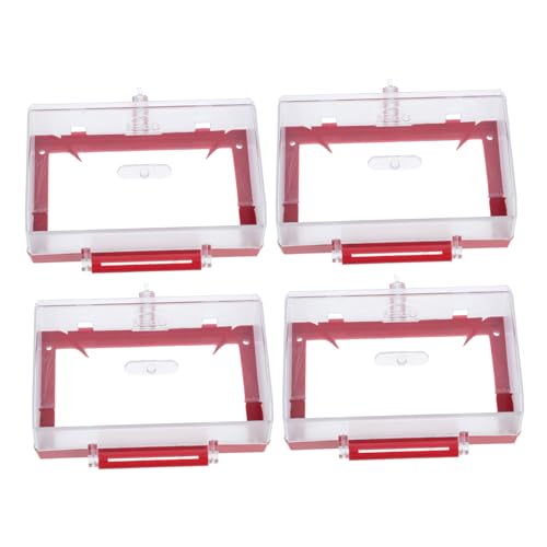 Boîtier étanche pour prise murale intérieure et extérieure | Lot de 4 protections transparentes