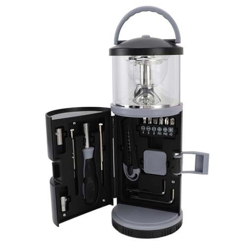 Lanterne de camping portable à LED Fafeicy avec kit d'outils intégré