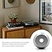 MayRecords 45 Record Adapter, 7 Inch Vinyl Record Adapter Insert for Vinyl Record Players and Technics Turntables Accessories, Solid Aluminum Dome 45 Adapter (Silver)